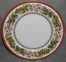 Spode Christmas Rose Pattern Bone China Dinner Plate Made In England - £132.38 GBP