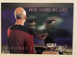 Star Trek TNG Trading Card Season 2 #140 Patrick Stewart Jonathan Frakes - £1.55 GBP