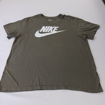 The Nike Tee BV1997-3NB Men's Green Cotton Short Sleeve T-Shirt Size Large image 10
