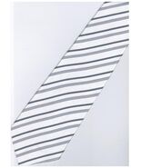 ES10 Silver White Necktie - $19.99