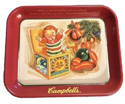 Vintage Campbell&#39;s Pop Goes The Campbell Kid Tray 1995 13.25&quot; x 10.5&quot; - $14.95