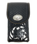 Texas West Men&#39;s Cowboy Medium Leather Horse Head Smartphone Holder Hols... - $35.19 CAD
