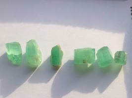 AAA Emerald Parcel, Panjshir Natural Emerald Genuine, Gorgeous!! 9Ct 7x9mm - £128.59 GBP