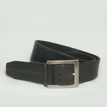 Men Genuine Leather Black Durable Belt Size 32 ( 29-33)  37mm Wide  - $14.89