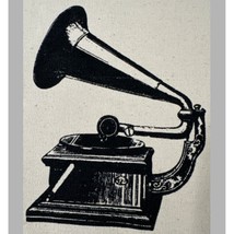 Pottery Barn Touch Tablet Case Canvas Sleeve iPad Gramophone Thomas Paul - $198.70 MXN