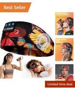 Wireless Bluetooth 5.4 Headband with Thin Speakers – Comfort Meets Functionality