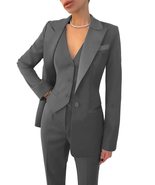 3 Pieces Wool Blazer and Pants for Women stylish Pants,women Clothes New... - $88.00
