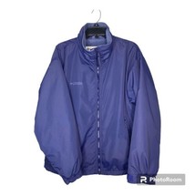 Columbia Jacket Womens Large Navy Blue Full Zip Polyester Shell Fleece L... - £19.22 GBP