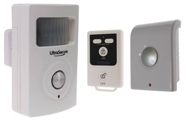 Wireless Shed &amp; Garage Alarm (with Battery powered PIR &amp; Wireless Siren) - £48.86 GBP