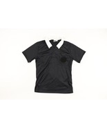 NOS Vintage 90s Mens Small Blank Short Sleeve Ref Referee Soccer Jersey ... - $40.55 CAD