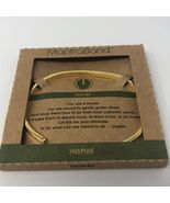Mantraband Stainless Steel Adjustable Bracelet &#39;Inspire’  NIB - $16.84 CAD