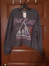 NWT Pink Floyd The Dark Side Of The Moon Sweater Pullover Womens Size La... - $9.90