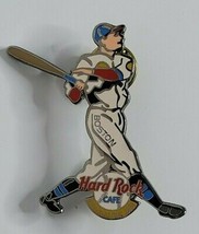 Boston Baseball OPENING DAY 2001 Batter Guitar Hard Rock Cafe HRC Lapel ... - $14.99