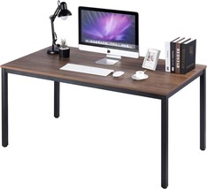 Poprun Writing Computer Office Desk 59 Inch（60&quot;X 30&quot;） Home Office Wooden Writing - £291.08 GBP