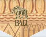 Bali Restaurant Fan Drinks Menu TIKI Hilton Hawaiian Village Honolulu Ha... - $126.72