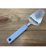 Vintage EKCO Slate Blue Cheese Plane Slicer Retro Entertaining USA - $21.73