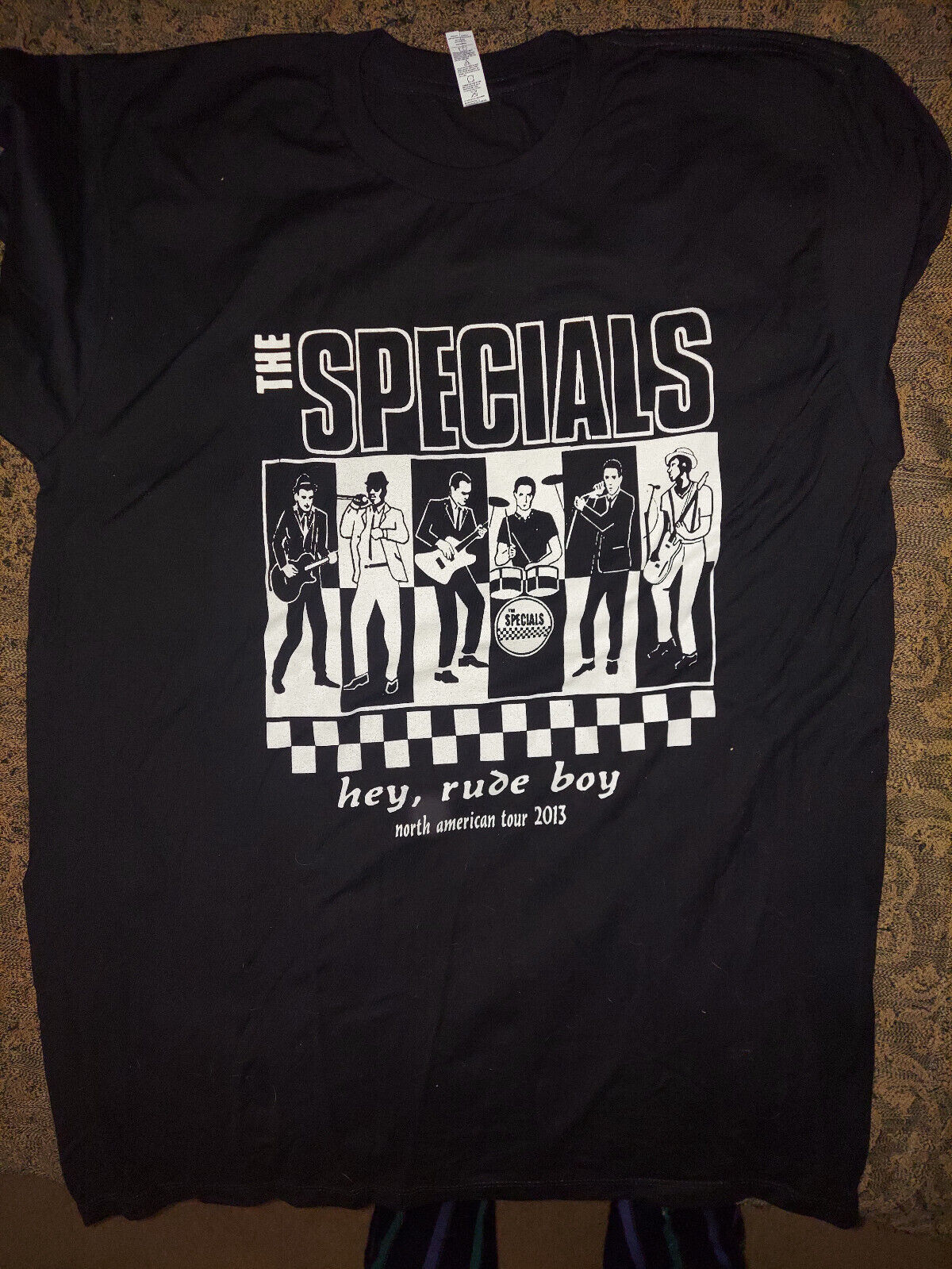 Primary image for The Specials Shirt Terry Hall 2013 Sz L Slade Skinhead Punk Oi! Ska Rudeboy