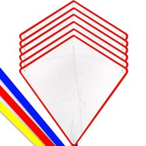 HENGDA KITE DIY Blank Painting Kite for Kids &amp; Adults, Kite Making Kit Bulk, Dec - £31.44 GBP