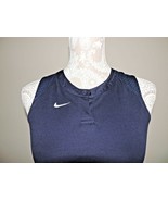 Nike Team Fit Dry Tank Top Blue Shirt Athletic Workout Gym Running Sport... - £10.38 GBP