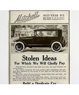 1916 Mitchell Mid Year Six Automobile Stolen Ideas Advertisement Motor L... - $19.99