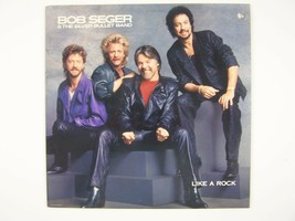 Bob Seger &amp; The Silver Bullet Band - Like A Rock Vinyl LP Record Album PT-12398 - £10.17 GBP