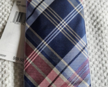 Tommy Hilfiger Men&#39;s Silk Blend Tie 650 TL21100017 BLue  Plaid NEW MSRP:... - $18.76