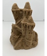 Mr. Sandman Real Sand Castle Sculpture 4 1/4&quot; Tall Multiple Stairwells - £11.31 GBP