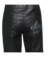 Cache Denim Rhinestone Crown Pant Fleur De Lis Polished Jean Stretch $13... - $75.49 CAD