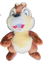 Chip Chipmunk 9&quot; Plush Bean Bag Stuffed Animal Toy Disneyland Parks - £9.79 GBP