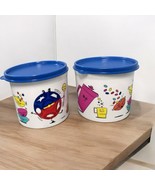 Tupperware Bowls Shape Toy Canister  #4023 #4623 ~ W/lid Retired Rare - ... - €15,31 EUR