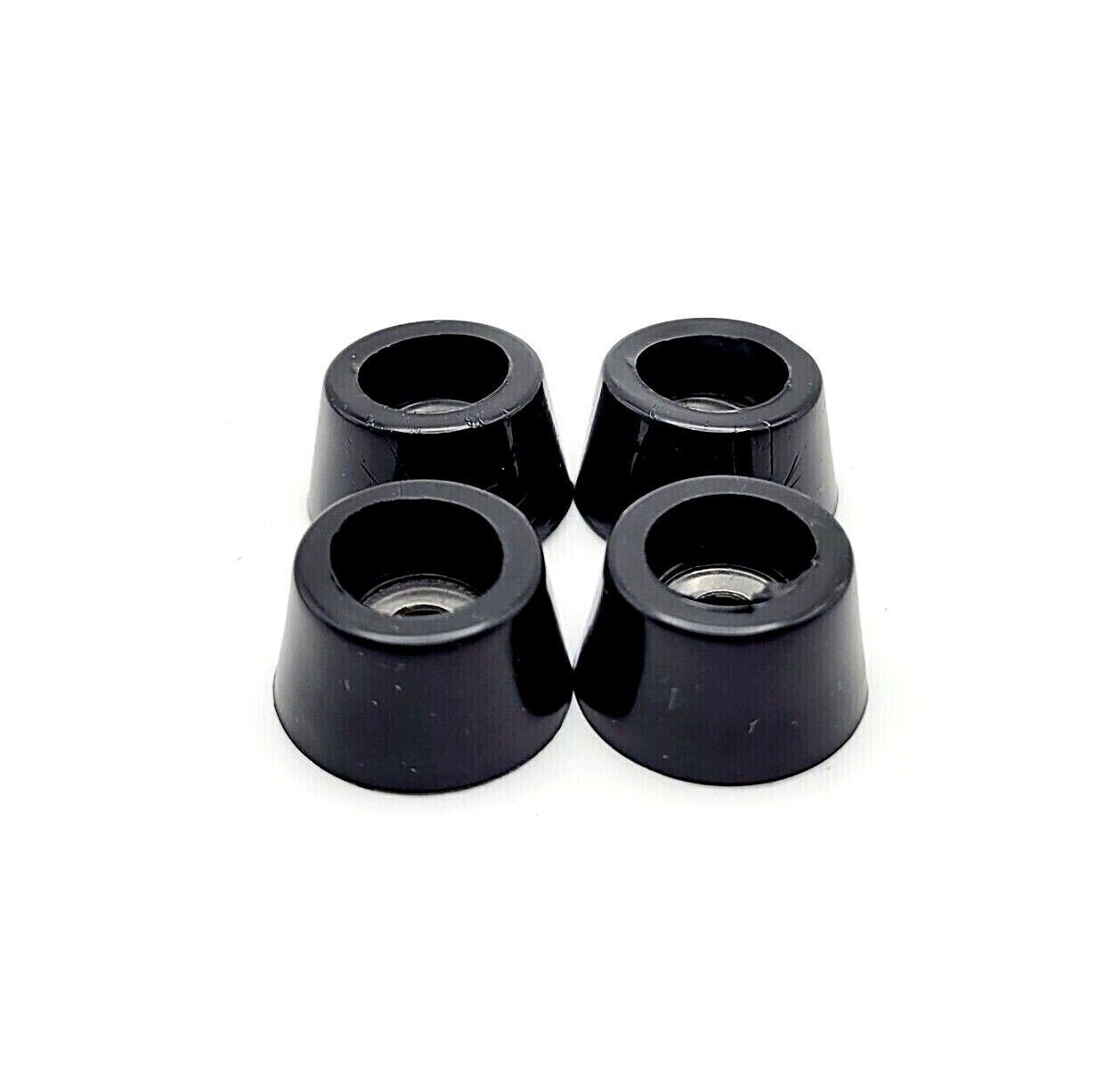 thumbnail image 2 of Western Supply Warehouse 1/2" Rubber Equipment Feet Bumpers – 4 Pack – Tapered Pad For Amp, Compressor, Grinder 2 of 4