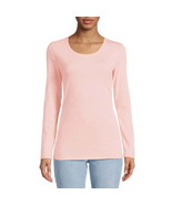 No Boundaries Juniors&#39; Long Sleeve Tee Size S (3-5) Color Pink - $289.13 MXN
