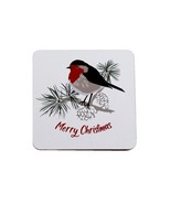 Winter Hedgerow Christmas Cork Backed Coasters - Pack of 4 - $9.64