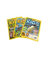 National Geographic Kids Magazines Lot of 3 Back Issues Animals Snakes