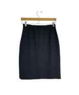 Vintage Lolita Lempicka Paris Wool Straight Skirt Size M FR 40 Classic O... - $459.34 MXN