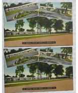 (2) Vintage LA GRANGE MOTOR HOTEL, GEORGIA Linen Postcards -E.B. Thomas ... - €7,72 EUR