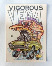 Vintage 1971 ODD RODS Donruss Sticker Card Vigorous Vega #25 - $29.69