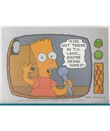The Simpsons 1990 Topps # 53 BART SIMPSON - £1.17 GBP