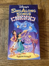 Disney Song Along Songs Friend Like Me VHS - £9.19 GBP