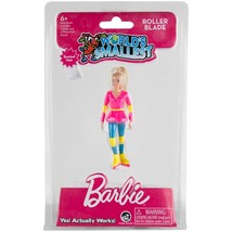 Super Impulse World&#39;s Smallest Roller Blade Barbie With Rooted Hair NEW - £17.25 GBP