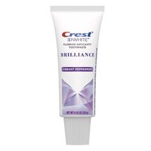 Crest 3D White Brilliance Toothpaste, Vibrant Peppermint, Travel Size 0.... - $5.77