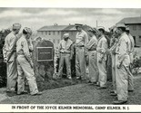 1940s Postcard Camp Kilmer New Jersey NJ Joyce Kilmer Memorial Hament Pu... - $13.32