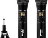 Gemini - GMU-M200 - Dual HandHeld Wireless UHF Microphone System - $119.95