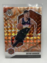 2020-21 Mosaic Basketball Orange Reactive Prizm #33 Devin Booker Phoenix Suns - £3.78 GBP
