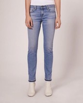 Rag &amp; Bone Dre Kingston Jeans Low Rise Raw Frayed Hem Women’s Size 31 - $82.19