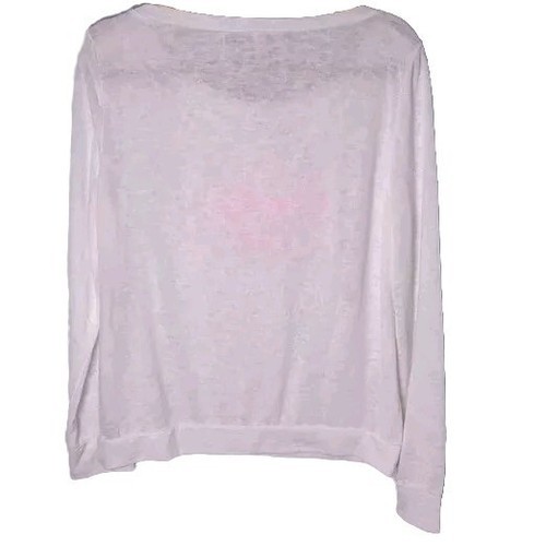 Victoria's Secret ~ "Bombshell" ~ Size Small ~ White ~ Lounge Top ~ Sweatshirt Item image 8