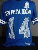Phi Beta Sigma Fraternity Football Jersey Tee - $38.00