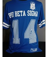 Phi Beta Sigma Fraternity Football Jersey Tee - $51.97 CAD