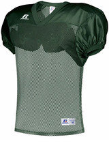 Russell Athletic S096BMK Adult 3XLG Dk Green Football Practice Jersey-NEW-SHIP24 - £14.85 GBP