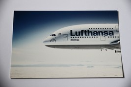 Lufthansa Airlines Airbus A380 Airline Postcard Aircraft Germany 2010 Po... - £4.69 GBP